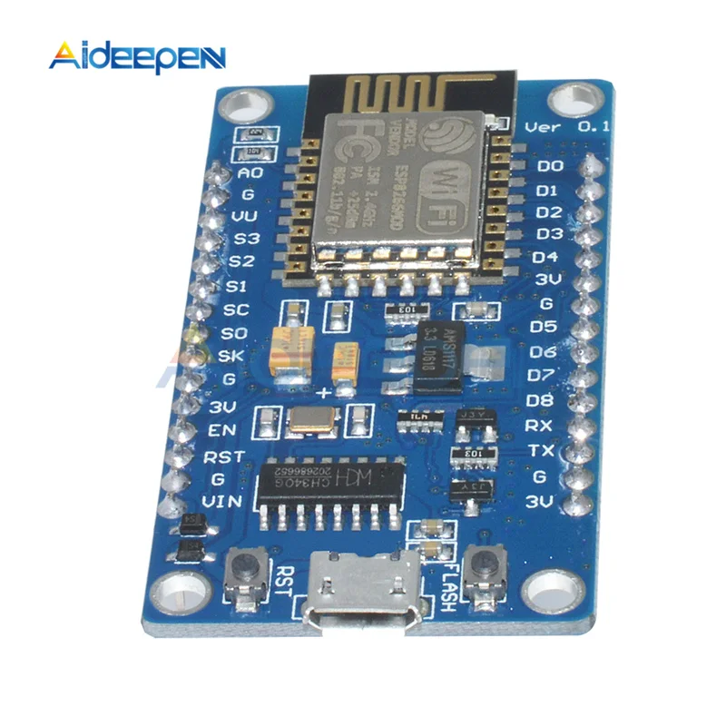 ESP8266 ESP 12E ESP12E CH340G беспроводной WIFI макетная плата 3 V PCB сетевая поддержка WPA/WPA2/STA/AP/STA