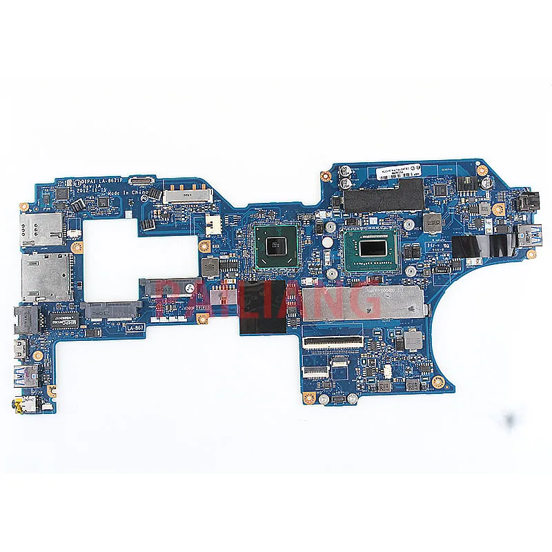 Материнская плата для ноутбука Lenovo Thinkpad S230U I7-3537U 8GB материнская ПК 04X0734 задняя