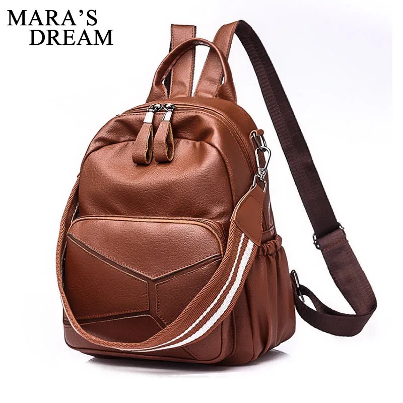 Новый Модный женский рюкзак Mara's Dream кожаный брендовый высокого качества
