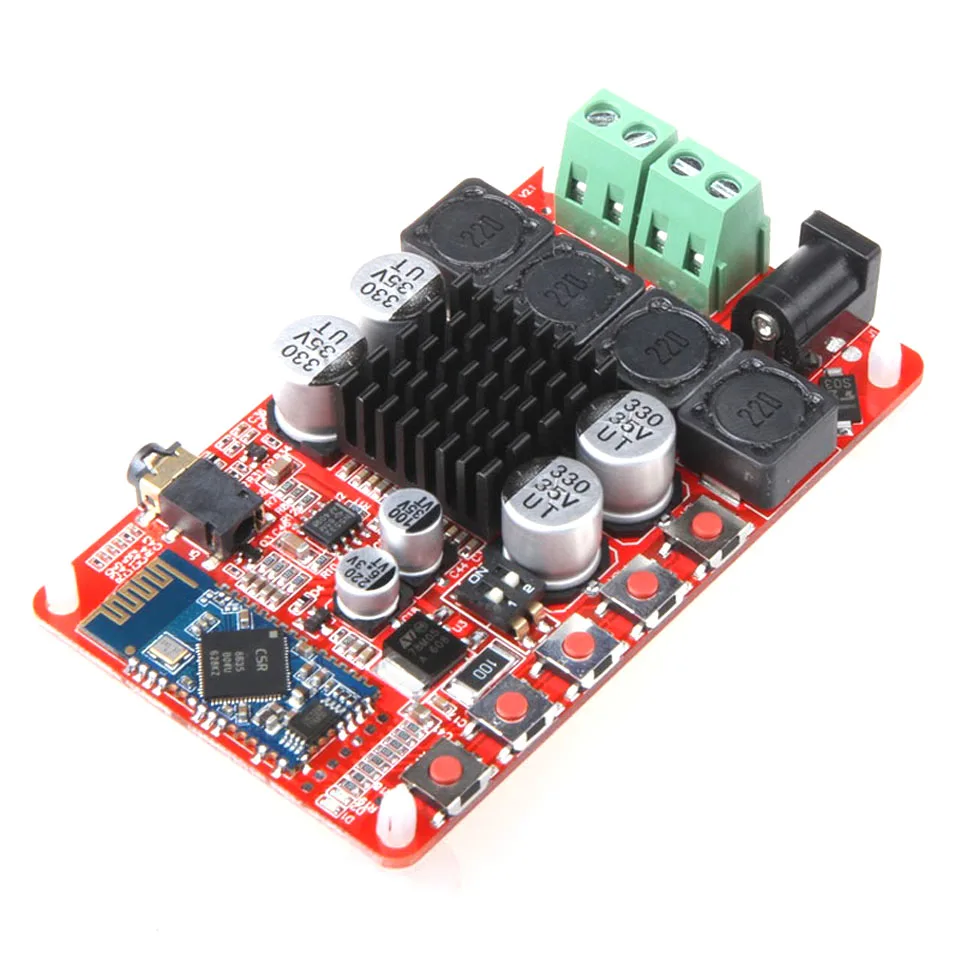 50 Вт * 2 TDA7492P цифровой усилитель доска CSR8635 Bluetooth CSR4.0 аудио приемник Мощность