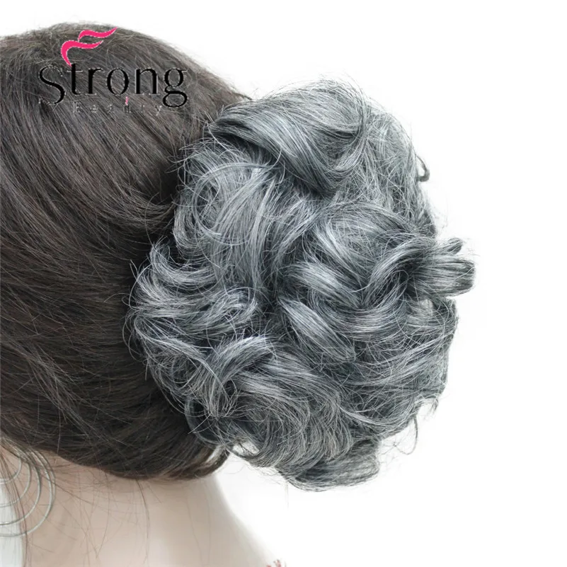StrongBeauty, короткий конский хвост, накладные волосы, синтетические волосы, волнистые, на заколках, накладные волосы, цвет на выбор