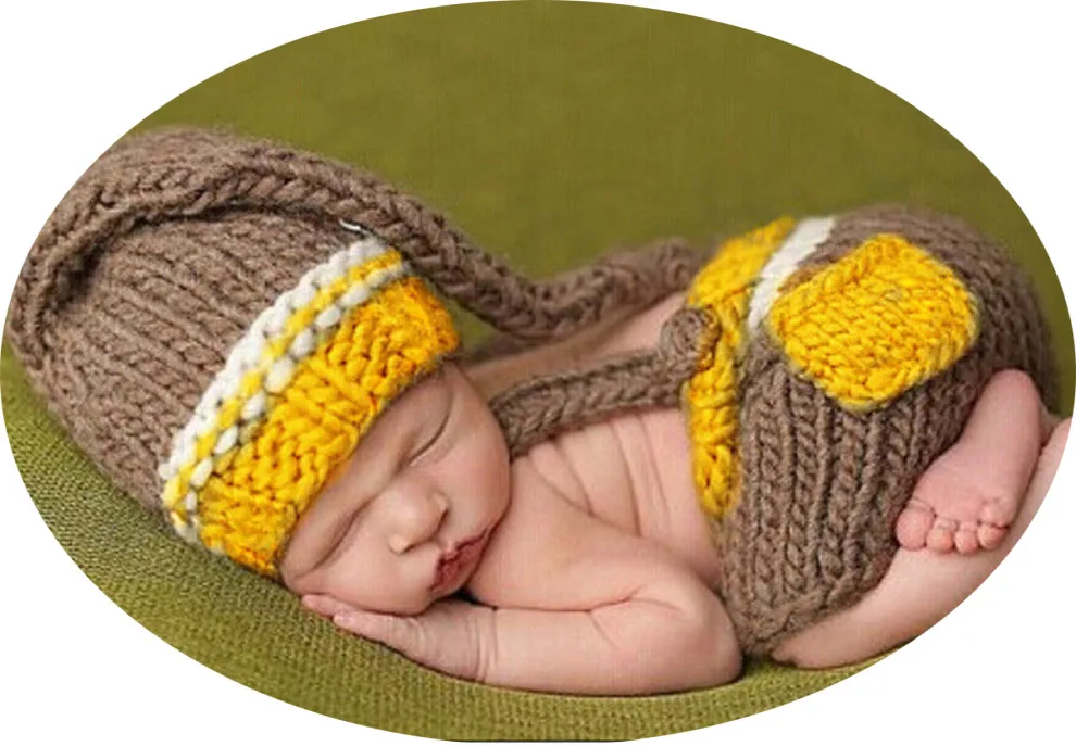 Женская вязаная шапочка и брюки модные Необычные с лентами 2017 |