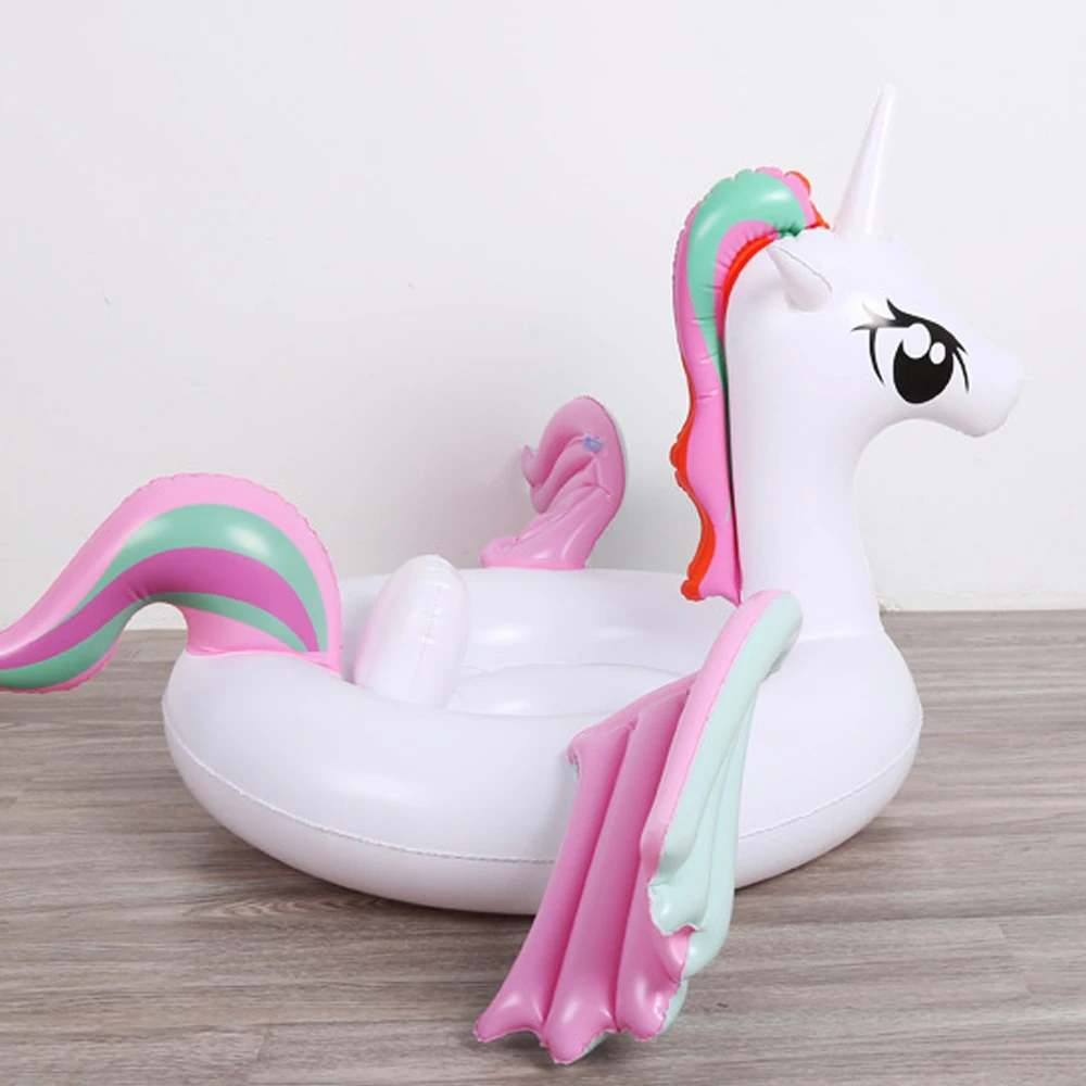 От 2 до 6 лет дети Плавательный круг надувной единорог Пегас Детский бассейн