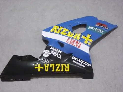 Мотоцикл обтекатель комплект для SUZUKI GSXR600 750 K4 04 05 GSXR 600 2004 2005 ABS Цвет синий черный