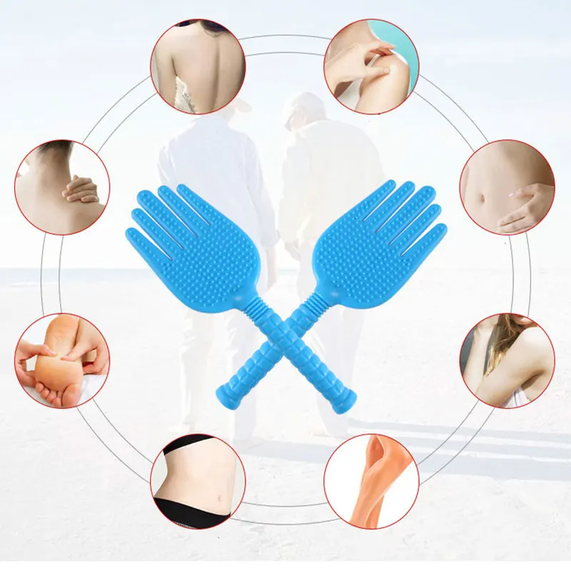 Силиконовый массажный инструмент для здоровья меридиан ПЭТ пальма здоровье