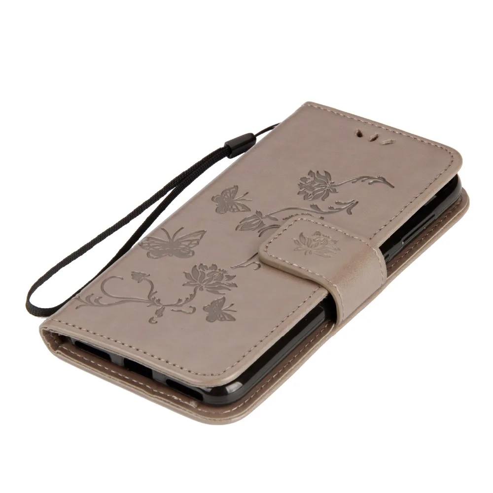 Phone Case For Huawei P Smart Leather Flip Lotus Cover case for / enjoy 7s cover | Мобильные телефоны и аксессуары