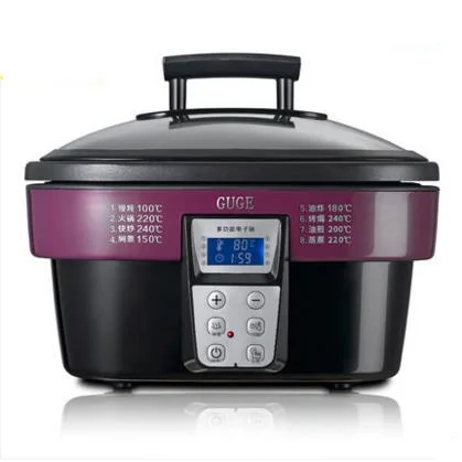 5L Multi-function Electric Cooker Non-stick Cooking Pot Stew Intelligent Fry AD-G909 |