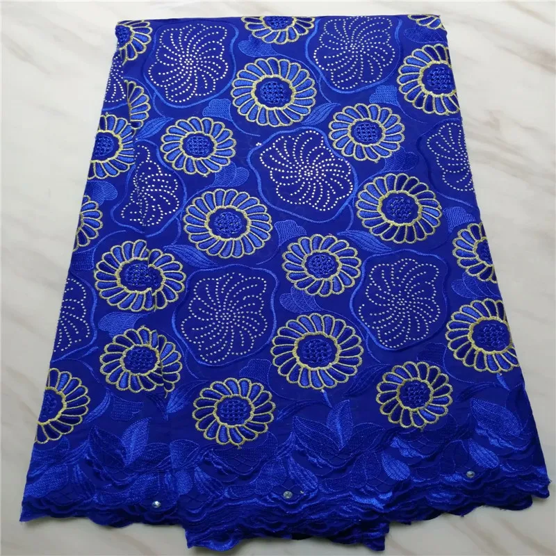 New Design Swiss Voile Cotton Lace Fabric 2019 Latest In Switzerland High Quality African For Dress | Дом и сад