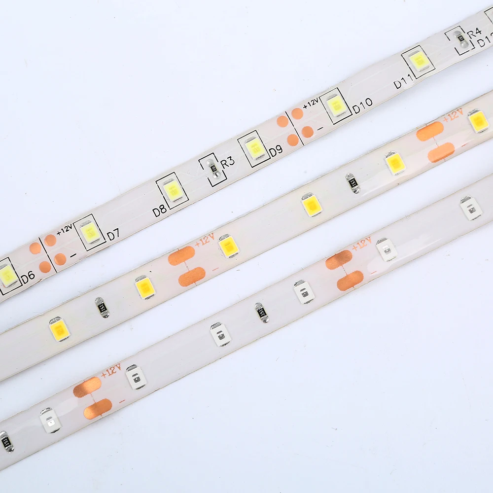 12 В постоянного тока SMD 5050 5630 2835 Светодиодная лента освещения 5 м 300 светодиодов RGB