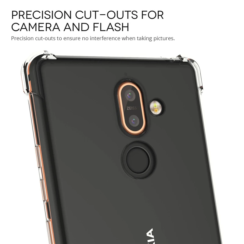 Ударопрочный чехол для Nokia для детей возрастом 2, 3, 5, 6, 7, 8, Sirocco ТПУ чехол КРЫШКА ДЛЯ Nokia 6 2,1 3,1 5,1 6,1 7,1 7 Plus Dual Sim полное покрытие