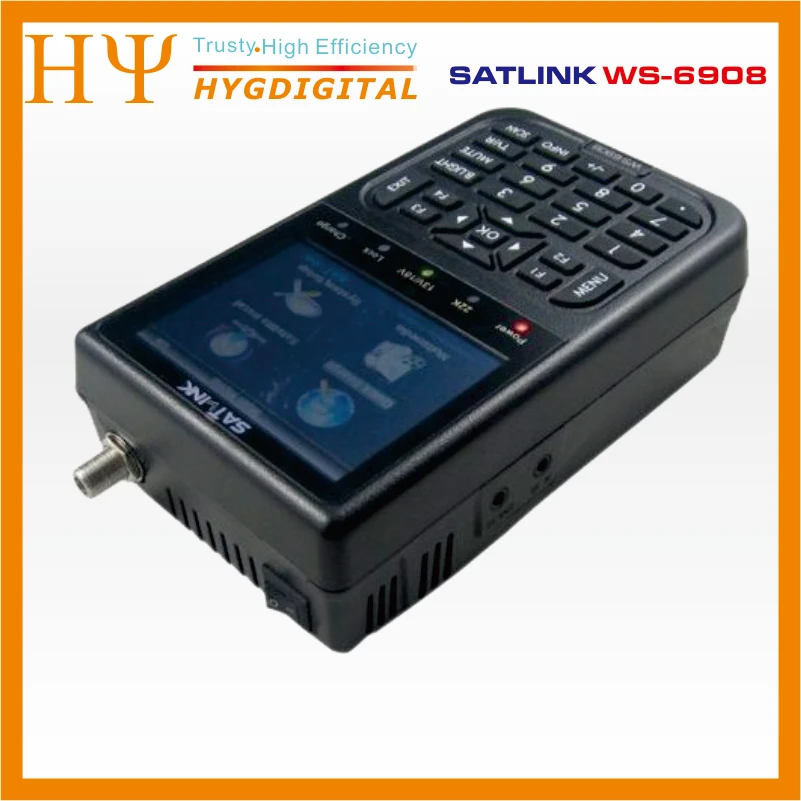 Digital Satlink Meter WS-6908 3.5&quot LCD Display FTA Satellite Finder PK WS-6906 WS-6933 | Электроника