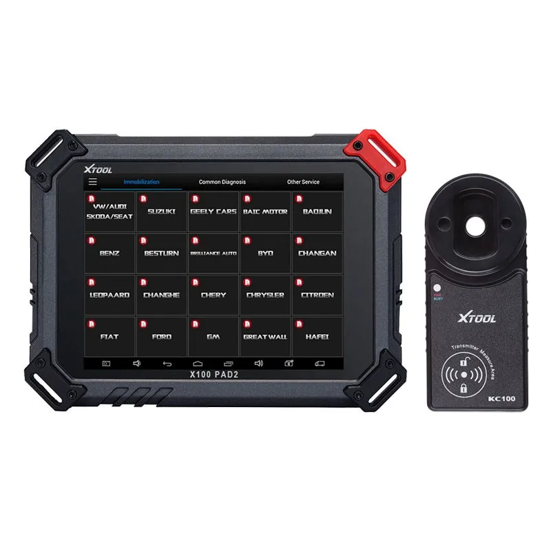 Программатор поддерживает автоматический ключ XTOOL X100 Pad2 PRO EPB EPS OBD2 одометр OilRst TPMS