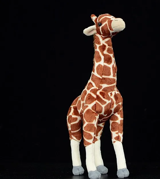 2018 NEW Lovely giraffe figurines African fawn 34 cm plush toys simulation animal | Игрушки и хобби