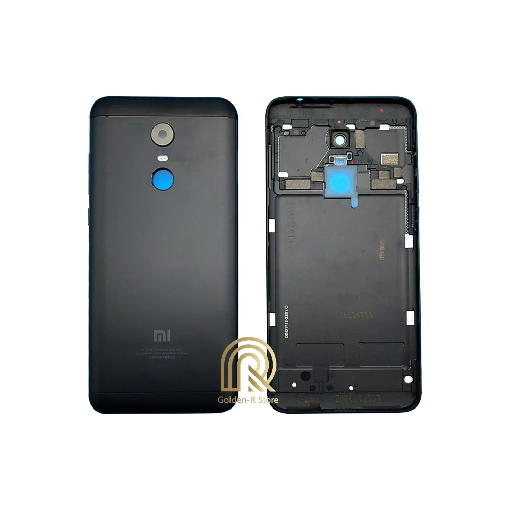 Для Xiaomi Redmi 5 Plus задняя крышка корпус металлическая задняя крышка аккумулятора+ ключ для боковой кнопки с Замена объективов камеры запасные части