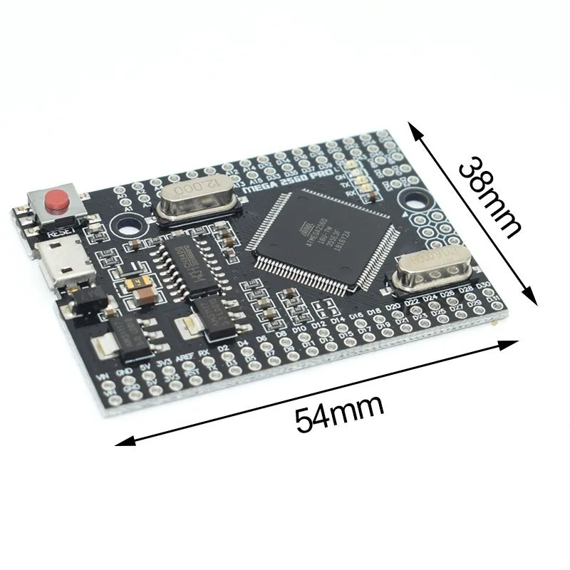 MEGA 2560 PRO вклеивается CH340G/ATMEGA2560 16AU чип с штыревыми наконечниками совместимый для