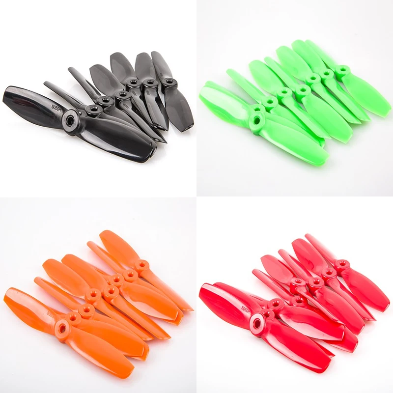 4pairs/bag BeeRotor 5x5'' 5050 Bullnose Propeller Props For Small Planes FPV Multi-rotors Quadcopter Camera Drone BR5050