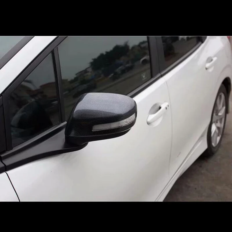 Для Honda JADE 2013-2017 2 шт. углеродное волокно ABS хромированный чехол для боковой двери
