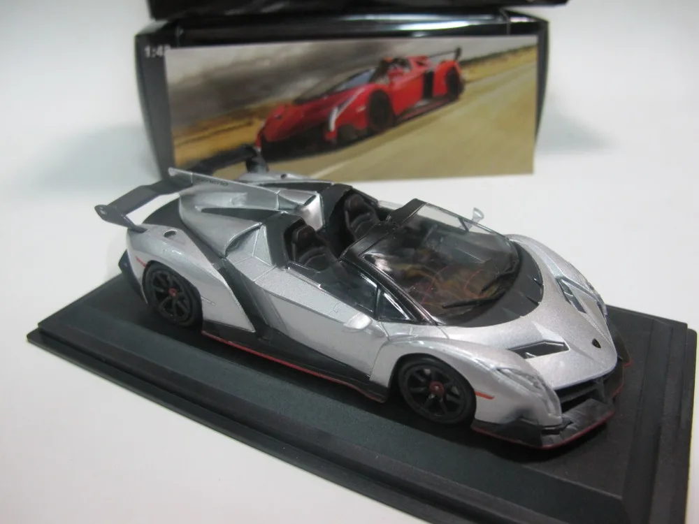 Литая под давлением игрушка модель 1:43 Lambor ghini Veneno Roadster 2013 Спортивный гоночный