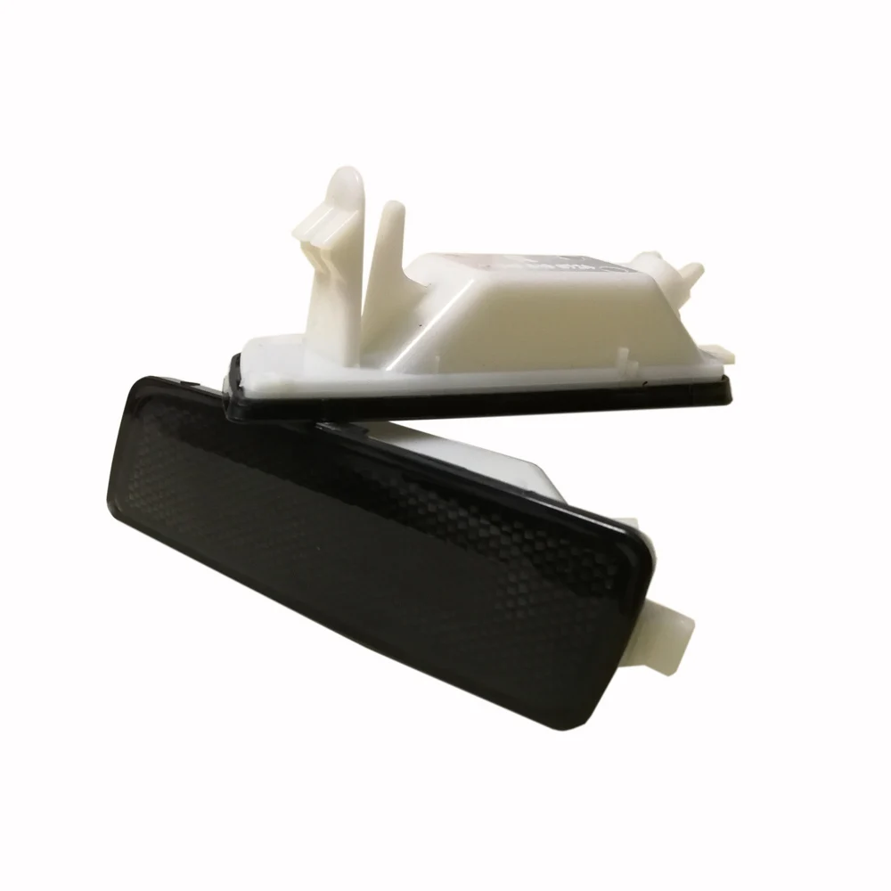 Smoke LH& RH для 2006-2009 MK5 RABBIT/GTI/JETTA/GLI передний желтый дымчатый Белый бампер боковые габаритные огни чехол без лампы - Испускаемый цвет: Smoke