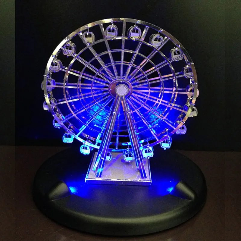 Металлический 3D дисплей с головоломкой коробка цвета Led патрон кусачки для резки длинный нос плоскогубцы Пинцет Инструменты Наборы