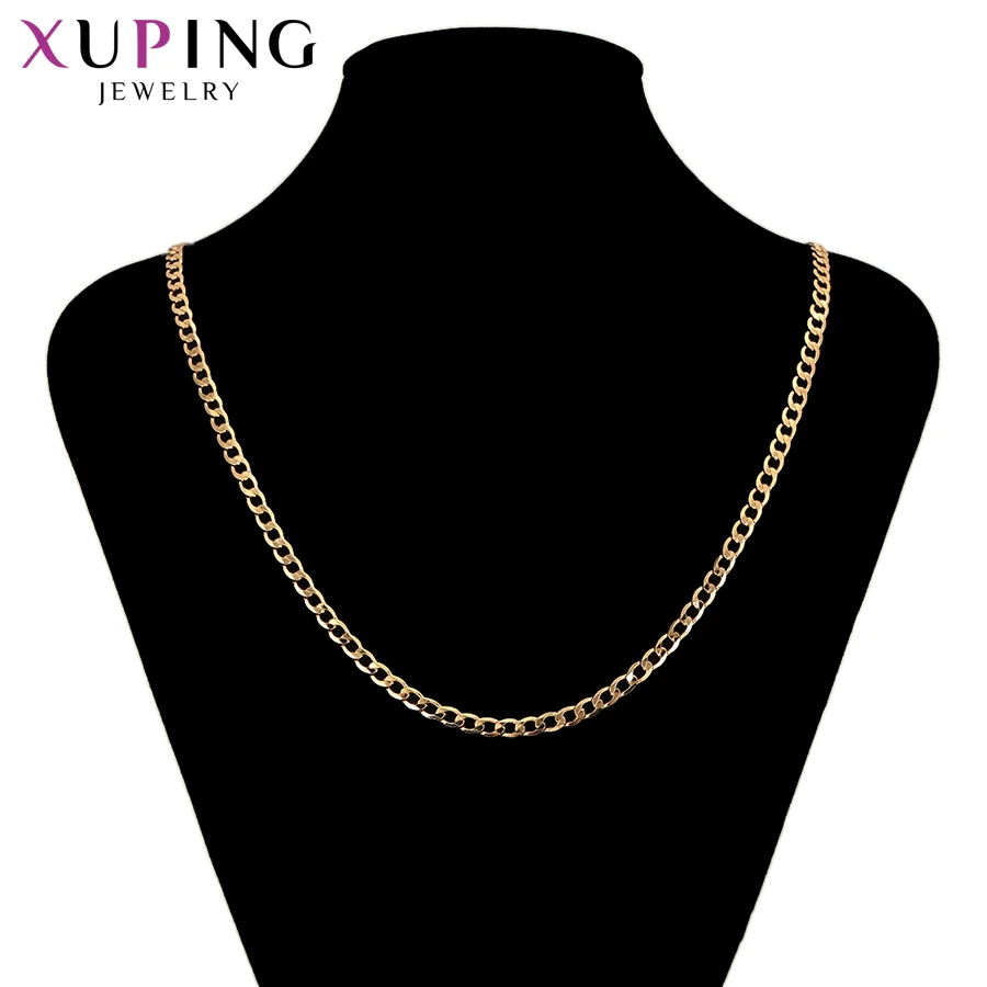 Xuping Европейский стиль Necklac Позолоченные ювелирные изделия литературный стиль s День Святого Валентина Подарки для женщин S123, 2-45230