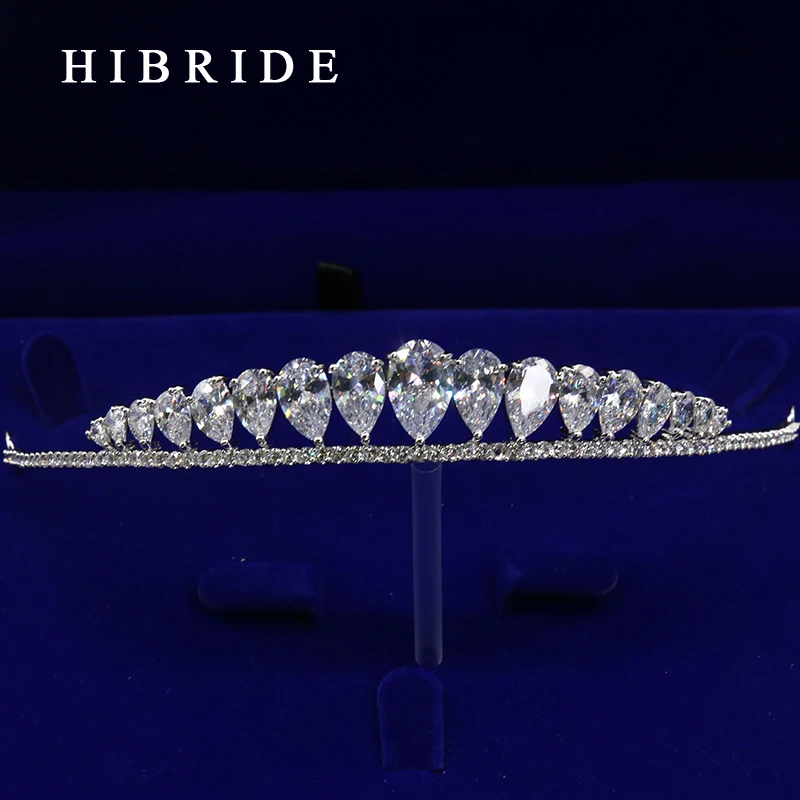 Тиара для невесты HC00008 простой дизайн свадебные украшения волос аксессуары