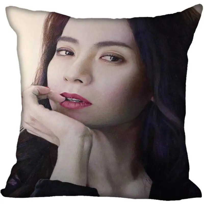 Наволочки шелковые с принтом Kpop Song Ji Hyo 40x40 см 35x35 см|Наволочка| |