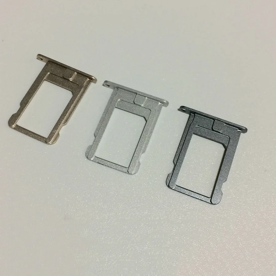Для iPhone 5S 100 шт./лот оригинальный держатель слота для сим карты лоток Адаптеры