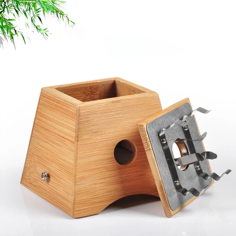 Bamboo Moxa прижигание коробка иглоукалывание релаксационный ролик палочка держатель шеи руки тела акупунктурный массаж прижигание терапия устройство