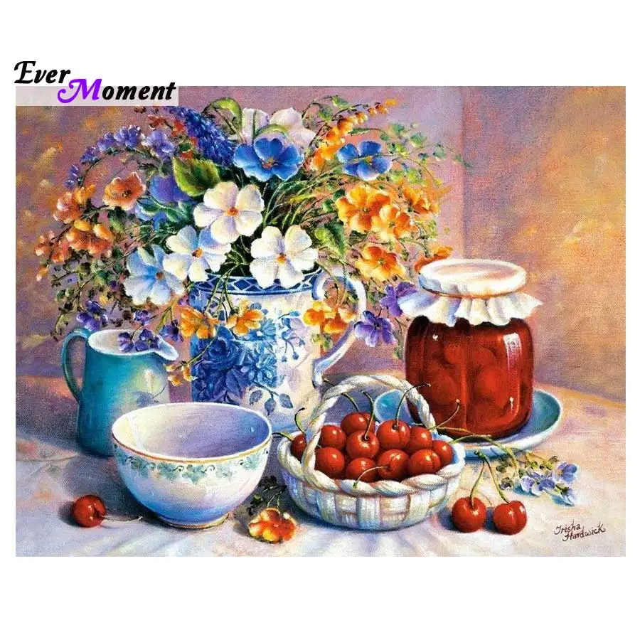 Алмазная живопись 5D &quotсделай сам&quot алмазные вышитые фрукты вышивка крестиком