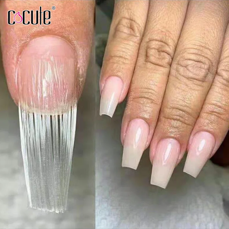 Cocute стекловолокно удлиненная форма для ногтей косметический инструмент