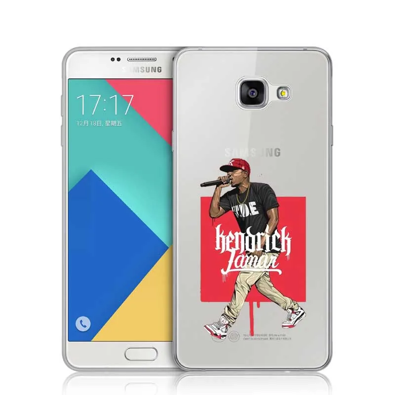 Мягкие чехлы Kendrick Lamar &amp J Cole для Samsung Galaxy S5 S6 S7 Edge S8 S9 Plus A3 A5 A7 2017 J3 J5 J7 2016 | Мобильные