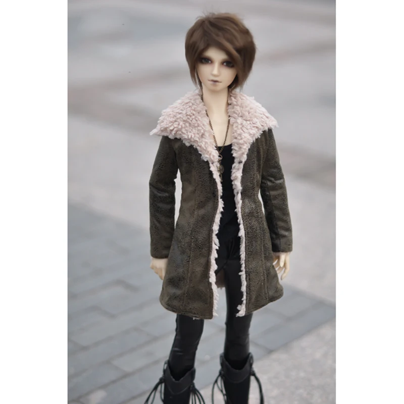 BJD коричневое длинное пальто верхняя одежда для мужчин SD17 70 см высота DK DZ AOD DD MSD