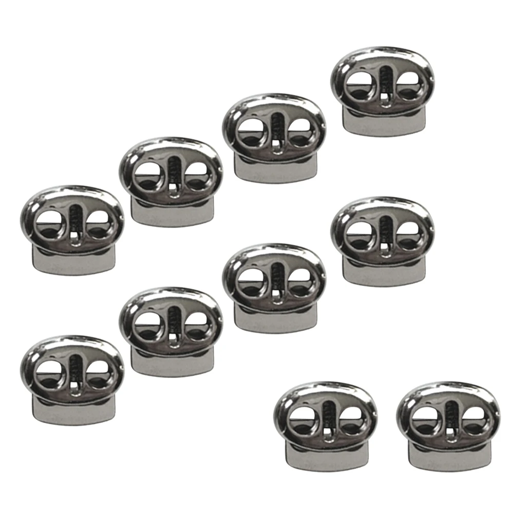 10 шт. 4 мм. металлическая заглушка фиксатор тумблер зажим 2 отверстия пряжка