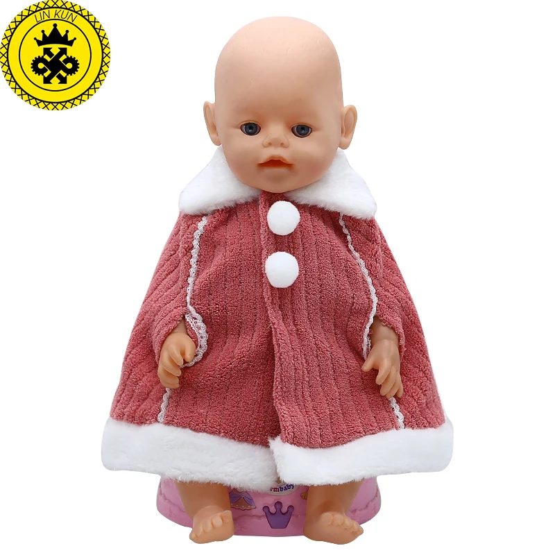 baby born Dolls Accessories Кукла Одежда Новый Зимний плащ Fit 43 см Zapf кукла аксессуары
