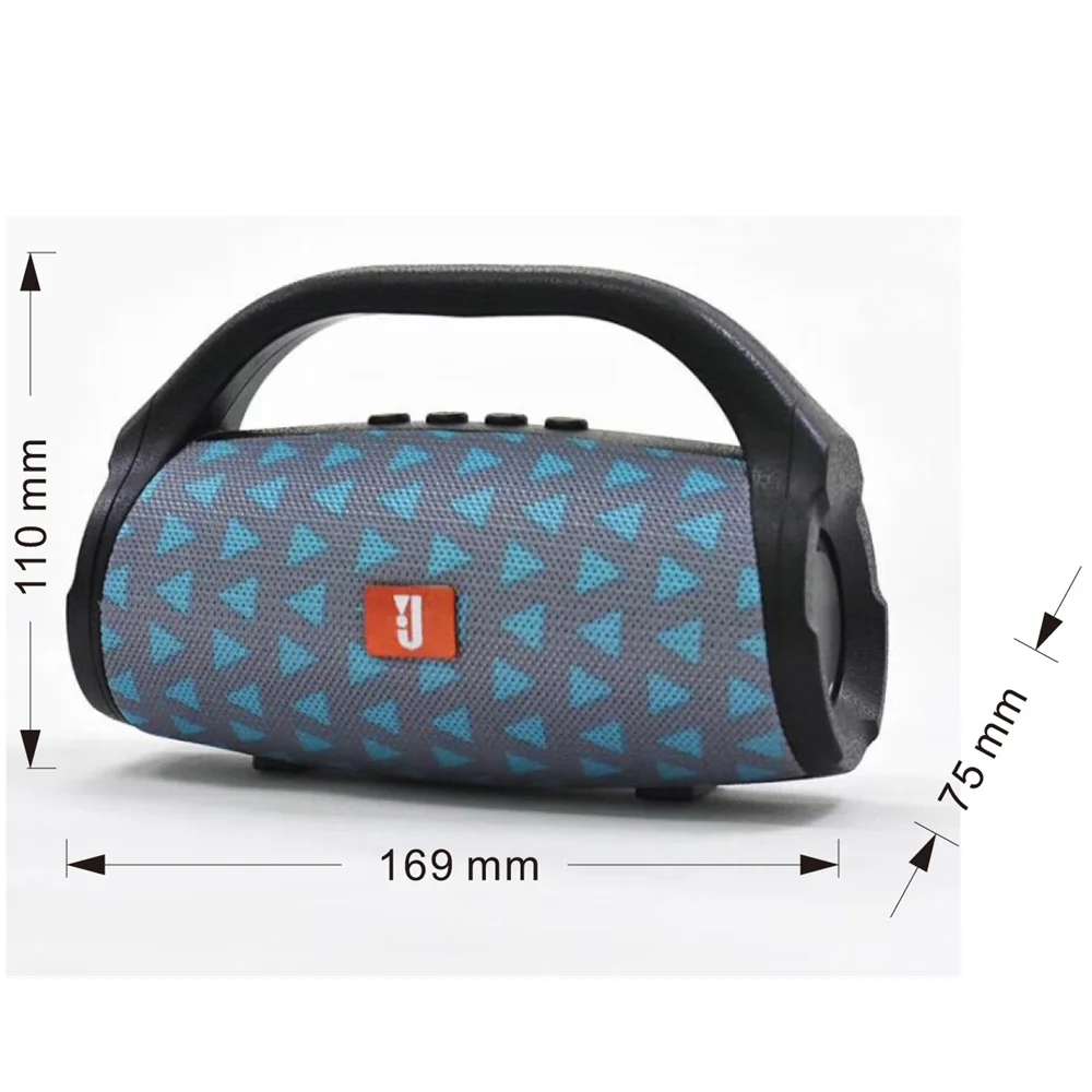 Портативная наружная Hi Fi колонка Беспроводная Bluetooth 2 1 мини сабвуфер звуковая