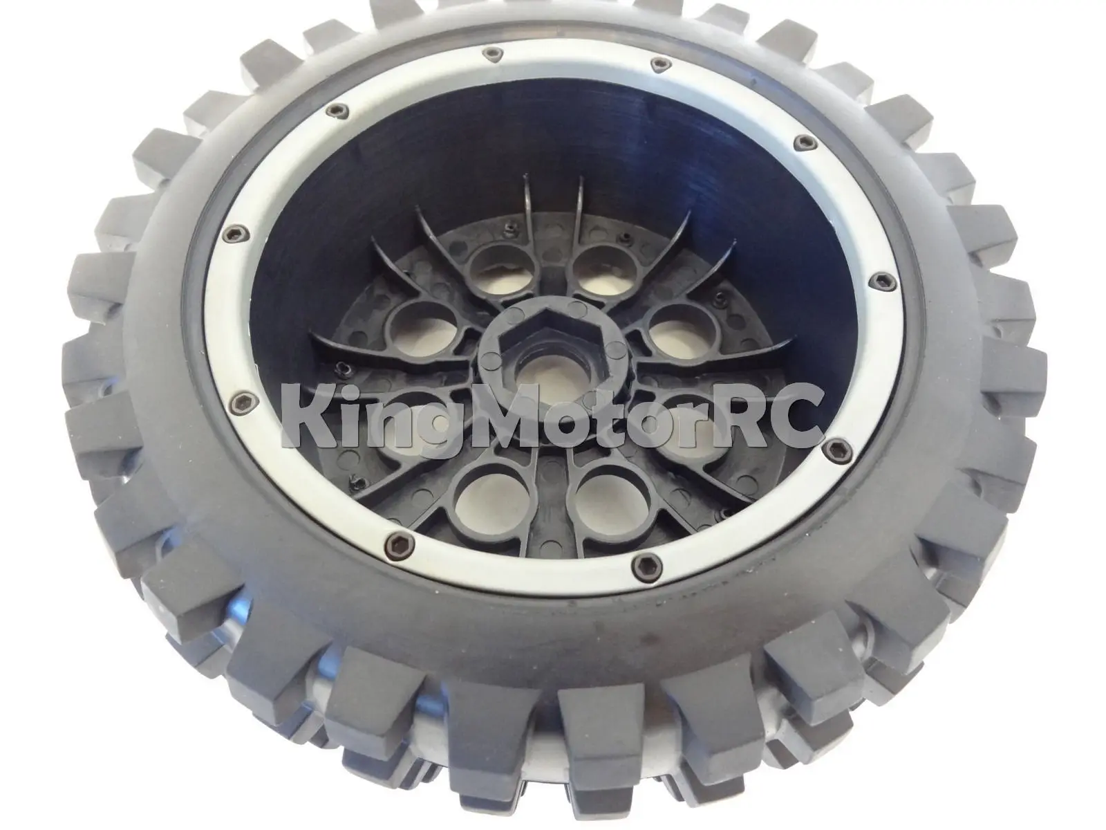 King мотор T1000 Knobby колеса набор из 4 шин диски подходят для HPI baha 5 T 5SC Rovan | Игрушки и