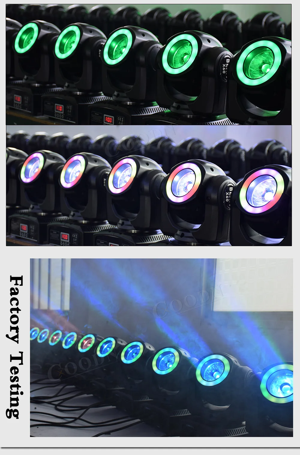 Lyre dmx RGBW 60 Вт светодиодные сценические прожекторы с движущейся головкой для продажи