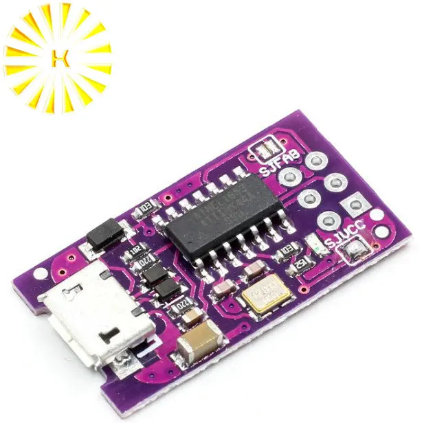 Миниатюрный программатор AVR ISP ATtiny44 ATTiny45 ATTiny85 модуль программатора USB btinyisp для