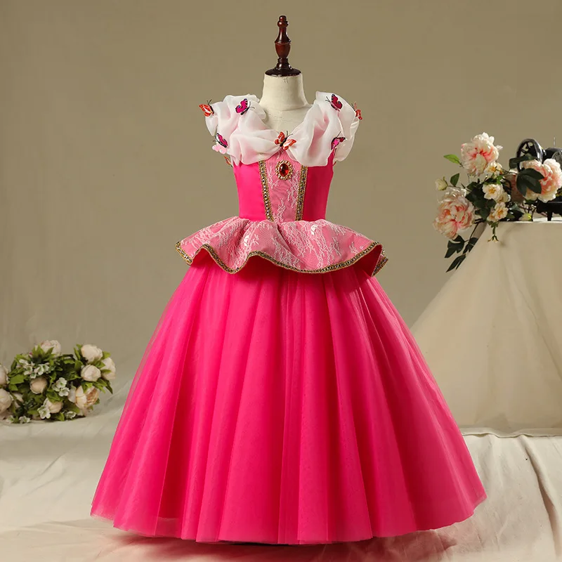 Elsa Anna Cinderella Belle Sofia The First Costumes Girls Dresses Ball Gown Snow White Halloween Christmas Kid Clothing Princess | Детская