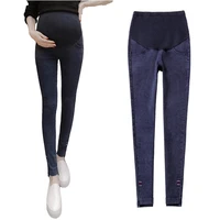 new slimness maternity jeans cotton stretch waist jeans for pregnant maternity pants pantalon premama maternity clothes grossess