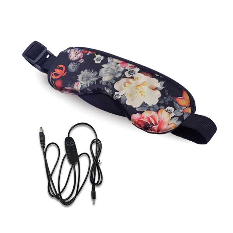 

Temperature Control Heat Steam Cotton Eye Mask Dry Tired Compress USB Hot Pads