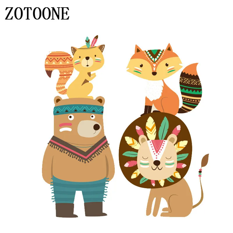 Термонаклейки ZOTOONE виниловые термонаклейки для футболок одежды значок сделай