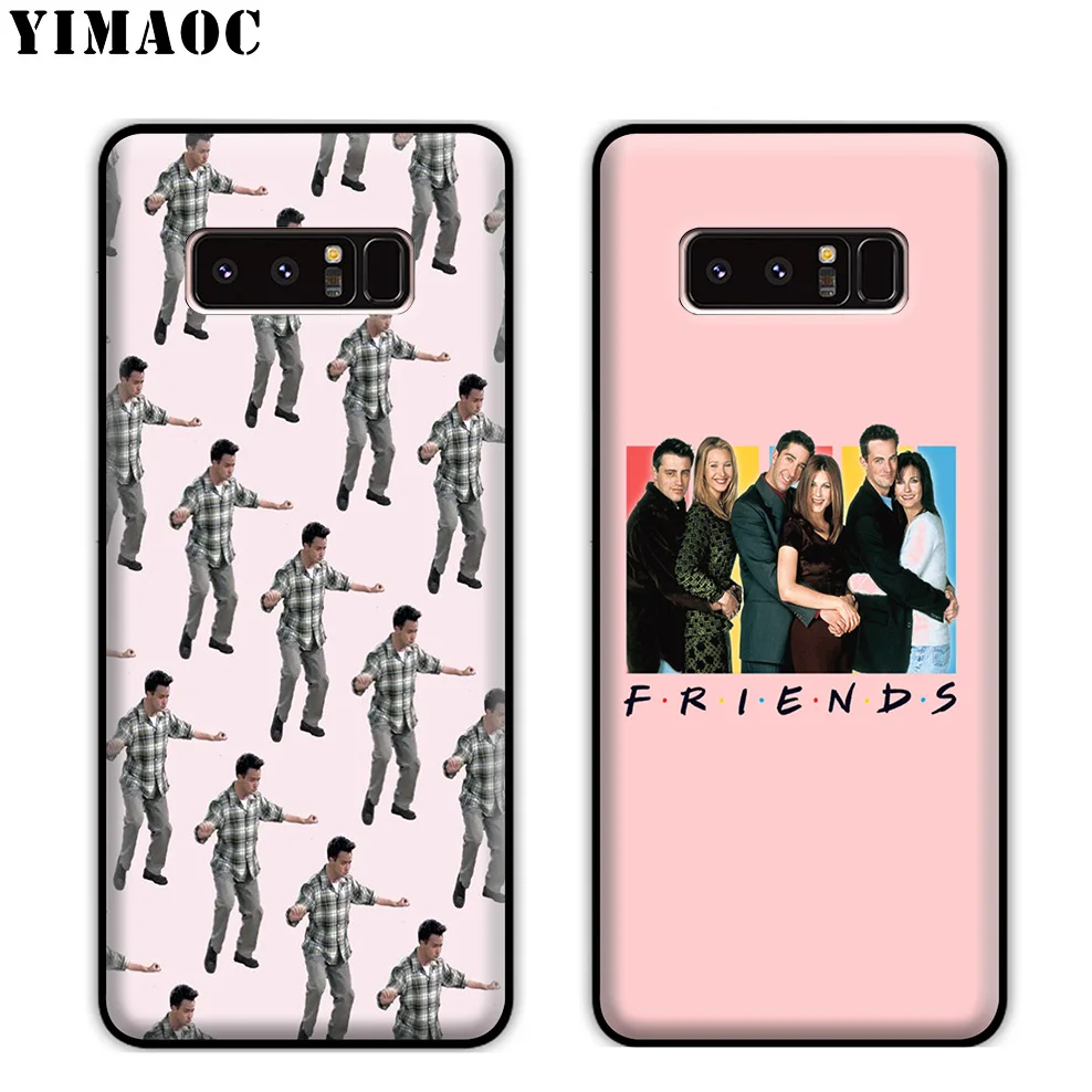 YIMAOC Friends Tv Show Funny Soft Silicone Case for Samsung Galaxy Note 10 Plus 9 8 A9 A8 A6 2018 A5 A3 2017 2016 |