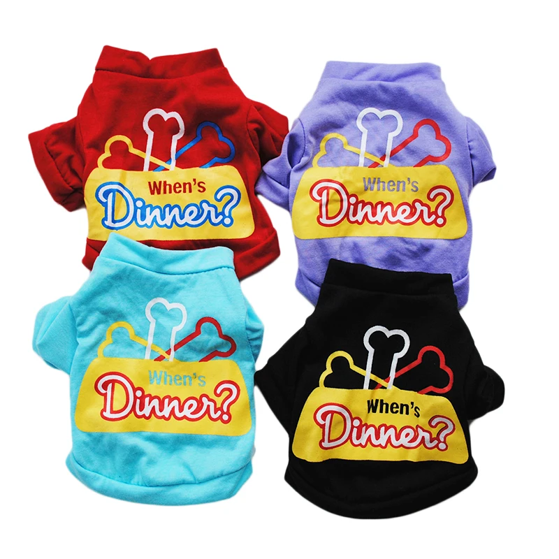 Новинка 2018 майка для домашних животных кошек собак летняя футболка милая одежда