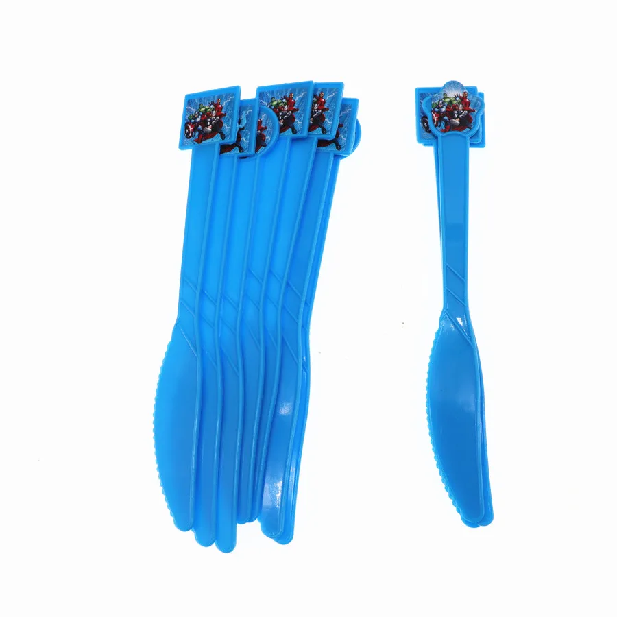 Knife 10pcs 6 шт./лот, коробка для конфет «Мститель» на день рождения, украшения для вечеринки на день рождения, сумка для конфет «Мститель» для маленьких девочек, вечерние принадлежности для вечеринки - Цвет: Knife 10pcs