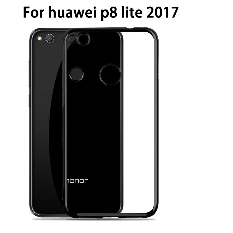 Чехол для huawei Honor 8 Lite, силиконовый бампер, прозрачный мягкий чехол из ТПУ для Honor 8 Lite, для huawei P8 Lite, чехол