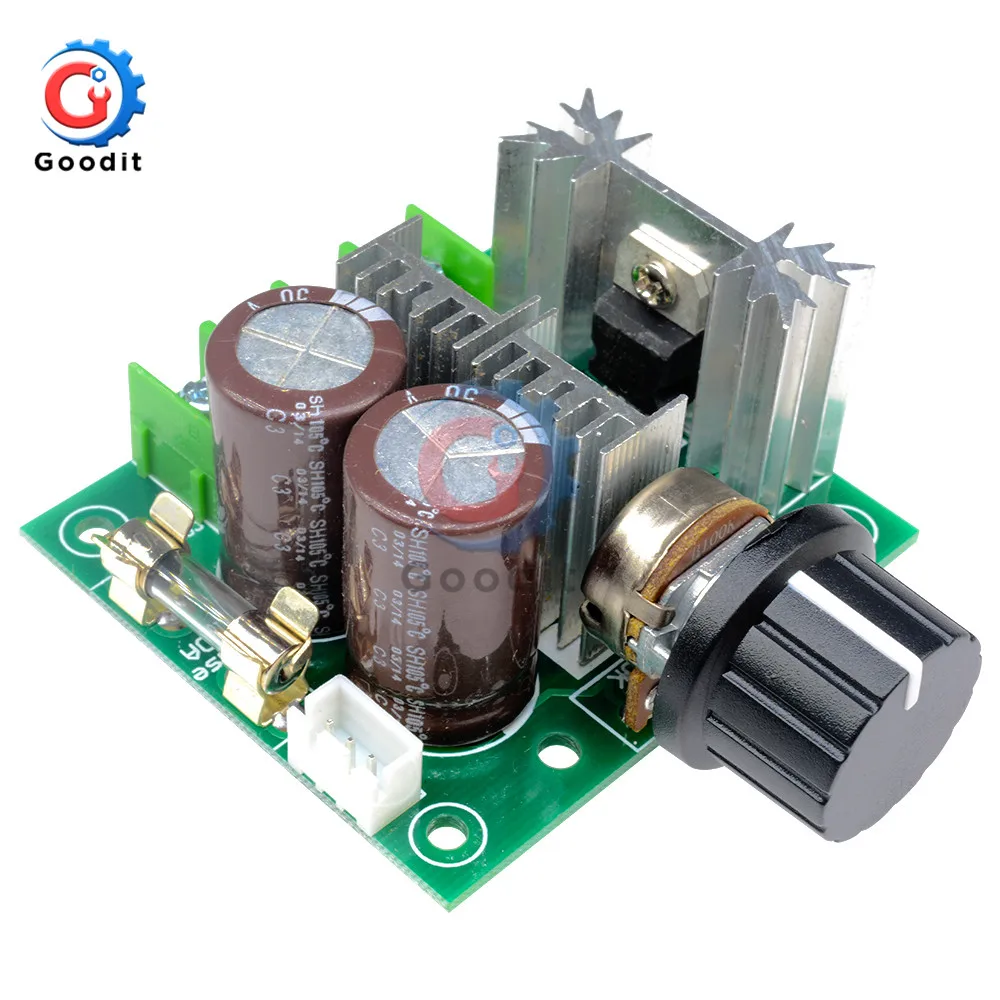 10A DC12V-40V Motor Speed Controller PWM 400W 13kHz Adjustable Drive Module 24V 36V with Line | Обустройство дома