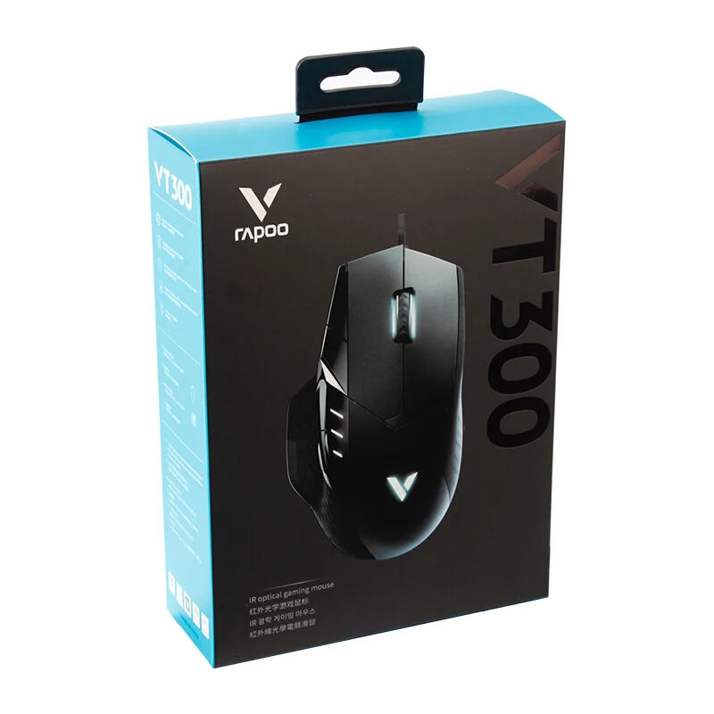 Мышь игровая Проводная Rapoo VT300 6200DPI 10 программируемых кнопок | Компьютеры и офис