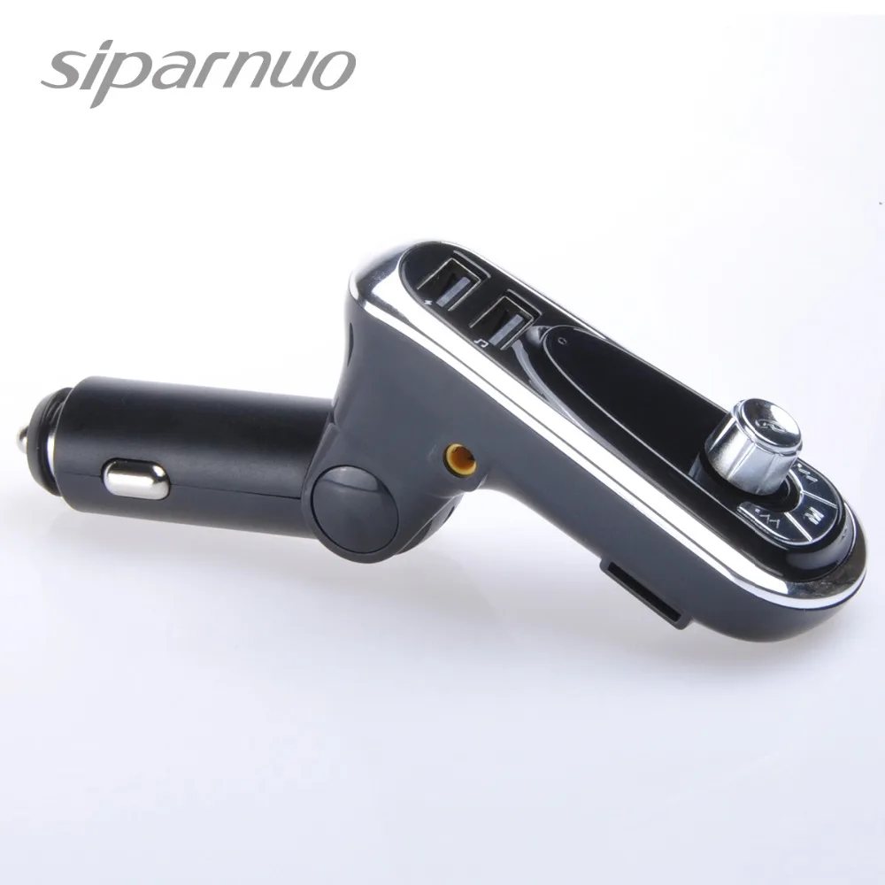 Siparnuo фм модулятор12 24 В автомобильный fm трансмиттер Bluetooth передатчик MP3 Silver FM